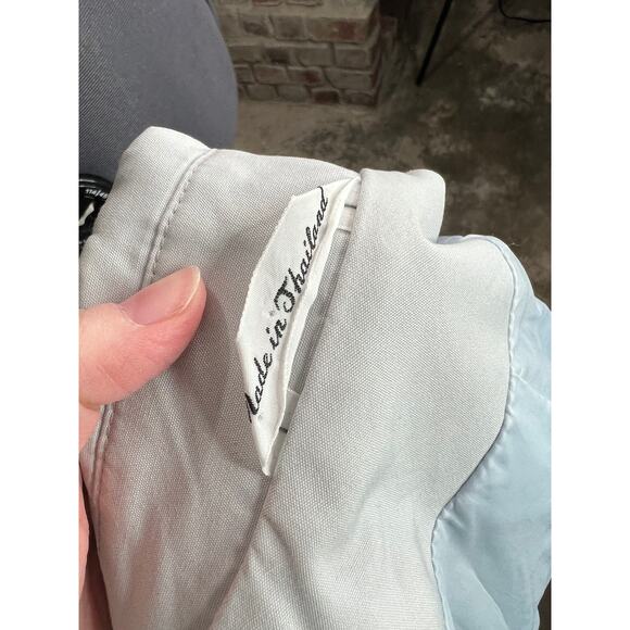 Jacket 1980s hood blue cream - Picture 13 of 13